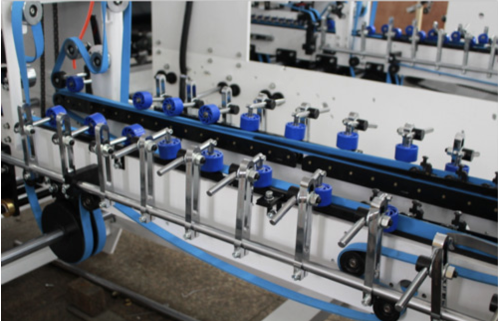 Máy dán gấp hộp và khóa đáy tự động SHH-600/800AG 4