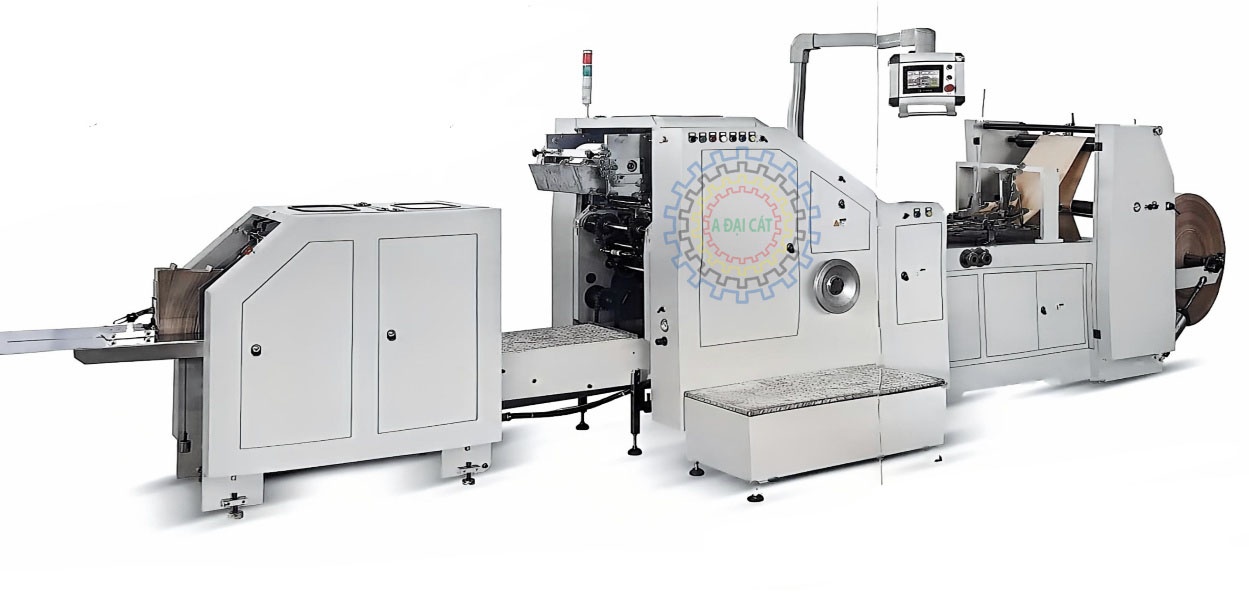 Máy làm túi giấy đáy vuông dạng cuộn LSB-200