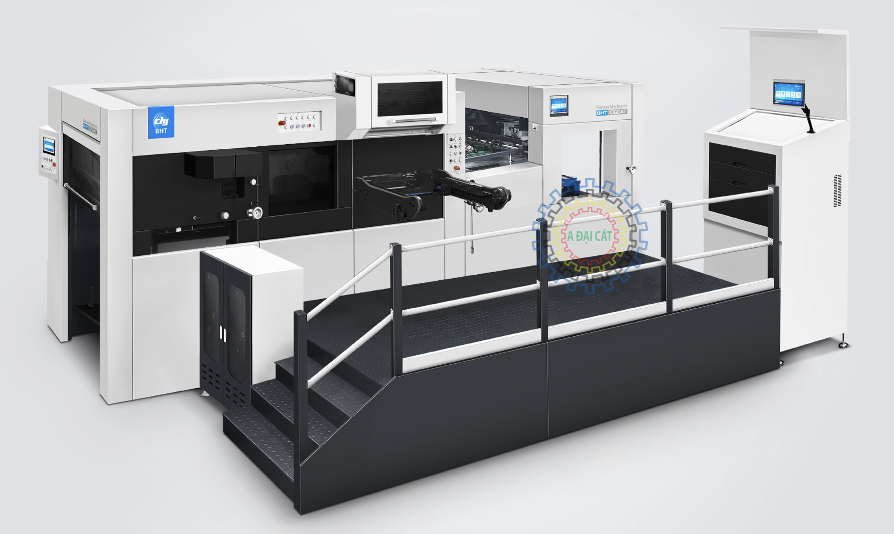 Máy dập nóng và cắt khuôn hoàn toàn tự động BHT 1060AT (Máy ép nhũ)